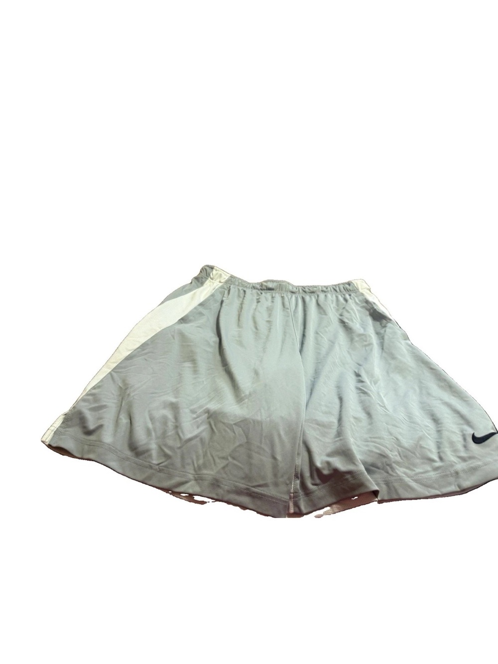 Nike Dri-FIT Mens Gray/White/Black Colorblock Athletic Shorts XLT 36x10